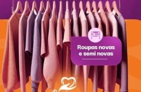 ONG Dindos do Bem promove bazar de roupas e calçados neste sábado