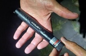 PM apreende dispositivo laser utilizado para ofuscar motoristas