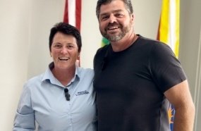 Vice-prefeita assume o comando da Prefeitura de Luzerna