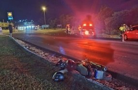 Motociclista morre após colisão com carro em Erval Velho