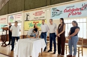 Joaçaba investe quase R$ 3 milhões em pavimentação e infraestrutura em Nova Petrópolis