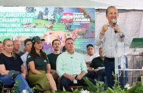 Governador anuncia R$ 240 milhões em crédito para produtores de leite