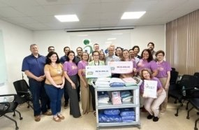 CDL Joaçaba repassa R$ 20 mil ao Hospital Universitário Santa Terezinha