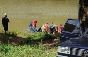 Corpo em decomposição é encontrado no Rio do Peixe em Luzerna