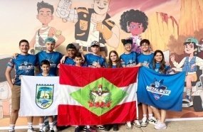 Equipe de robótica de Joaçaba compete entre as melhores do país