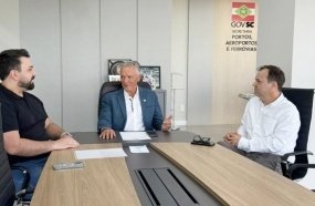 Estado confirma construção de hangar para o Serviço Aeromédico de Joaçaba