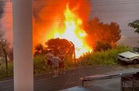 Incêndio atinge residência no bairro Nossa Senhora Aparecida