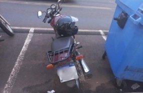 Polícia Militar recupera motocicleta com registro de furto em Joaçaba