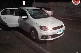 Adolescente sofre traumatismo grave após ser atropelado por carro
