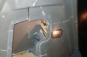 Homem danifica viatura da PM após ser preso por ameaçar familiares