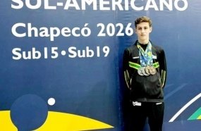 Mesa-tenista de Joaçaba conquista 4 medalhas no Sul-Americano