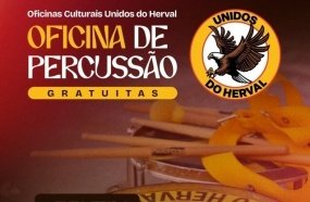 Unidos do Herval promove oficina de percussão gratuita