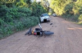 Motociclista morre após colisão no interior de Erval Velho