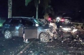 Cinco pessoas morrem após colisão entre vários veículos na SC-355