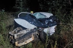 Pai e filha de 7 meses morrem em colisão frontal na SC-350 