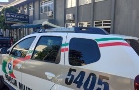 Motociclista é preso por embriaguez após acidente em Joaçaba 
