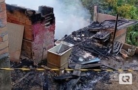 Incêndio em residência em Herval d’Oeste ganha nova versão