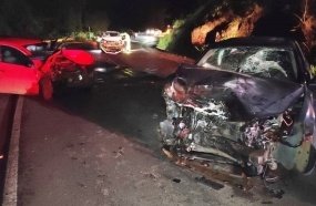 Motorista morre em acidente envolvendo três veículos na SC-283