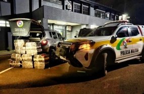 Mais de 300 kg de maconha são apreendidos em motel da região