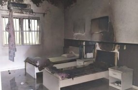 Incêndio em clínica mobiliza bombeiros em Ibicaré