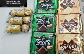 Homem é preso em flagrante por furto de chocolates em supermercado 