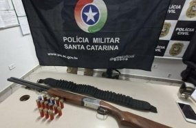 Homem é preso após confusão em evento com disparos de arma de fogo