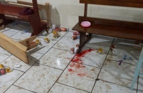 Briga generalizada em festa comunitária deixa cinco pessoas feridas 