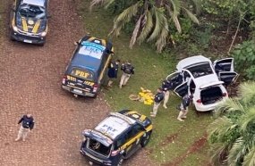 Traficante é preso com 24 kg de cocaína após tentar fugir da PRF na BR-282
