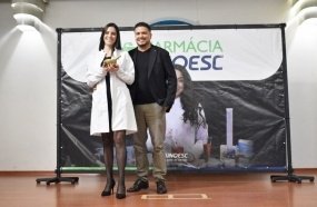 Cerimônia do Gral e Pistilo marca o início da jornada dos acadêmicos de Farmácia da Unoesc