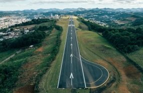 Governador Jorginho Mello inaugura revitalização do Aeroporto de Videira