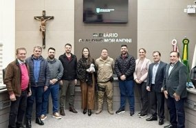 PM apresenta resultados do projeto Foca no Trânsito na Câmara de Vereadores