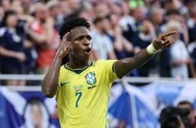 Com grande atuação de Vini Jr, Brasil bate a Escócia por 3 a 0
