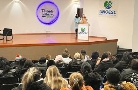 Agentes Comunitários de saúde recebem capacitação em saúde mental na Unoesc