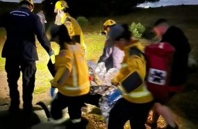 Idoso é resgatado em mata após sair de casa para catar pinhão