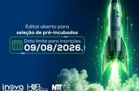 Inscrições abertas para pré-incubação no Hub de Startups do I.nova Unoesc