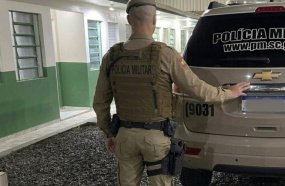 Polícia Militar recaptura foragido do sistema prisional em Joaçaba