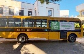 Prefeitura de Joaçaba amplia frota escolar com novo ônibus acessível