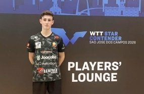 Atleta de Joaçaba é convocado para competições internacionais de tênis de mesa