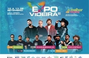 Expo Videira lança programação completa com novidades e entrada gratuita
