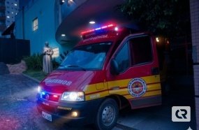 Homem é esfaqueado após matinê no centro de Herval d'Oeste