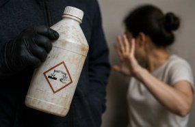 Justiça condena homem que tentou matar a ex com soda cáustica e facada no pescoço