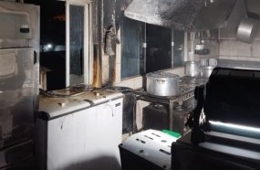 Incêndio atinge cozinha de restaurante em Campos Novos