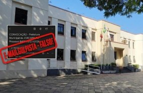 Golpistas utilizam nome da Prefeitura de Joaçaba para envio de falsas propostas comerciais