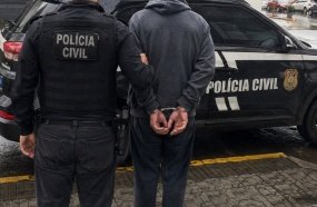 Condenado por estupro de vulnerável e estelionato é preso pela Polícia Civil em Joaçaba