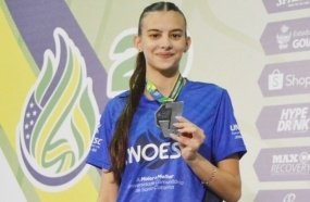 Atleta da Unoesc Joaçaba conquista medalha inédita para SC no badminton