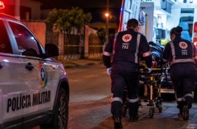 Homem é baleado em Concórdia após desentendimento em via pública