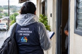 Presidente da Câmara sugere EPIs para agentes de saúde e melhorias em escadaria
