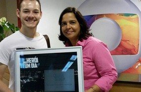 Globo contará história do jovem que assumiu volante de ônibus e evitou tragédia em Herval