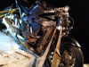 Motociclista tem perna amputada após acidente em Piratuba