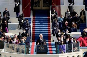 Joe Biden toma posse como 46º presidente dos Estados Unidos